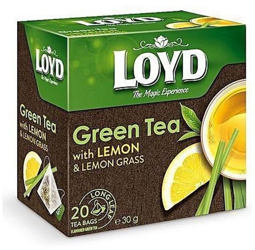 Loyd Green Tea with Lemon and Lemongrass 