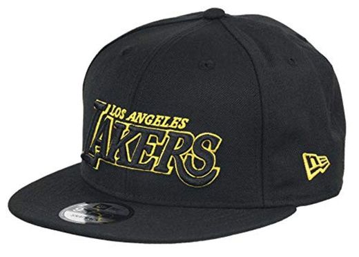 New Era Los Angeles Lakers 9fifty Snapback Cap NBA Essential Black