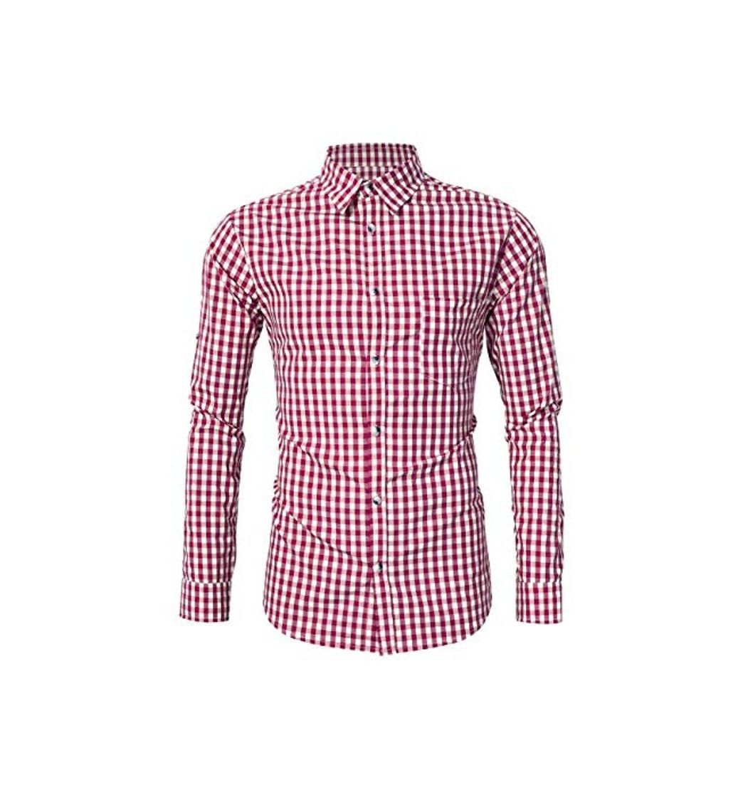 Productos KOJOOIN Camisa Hombre Manga Larga Tradicional Camisa para Fiesta Oktoberfest