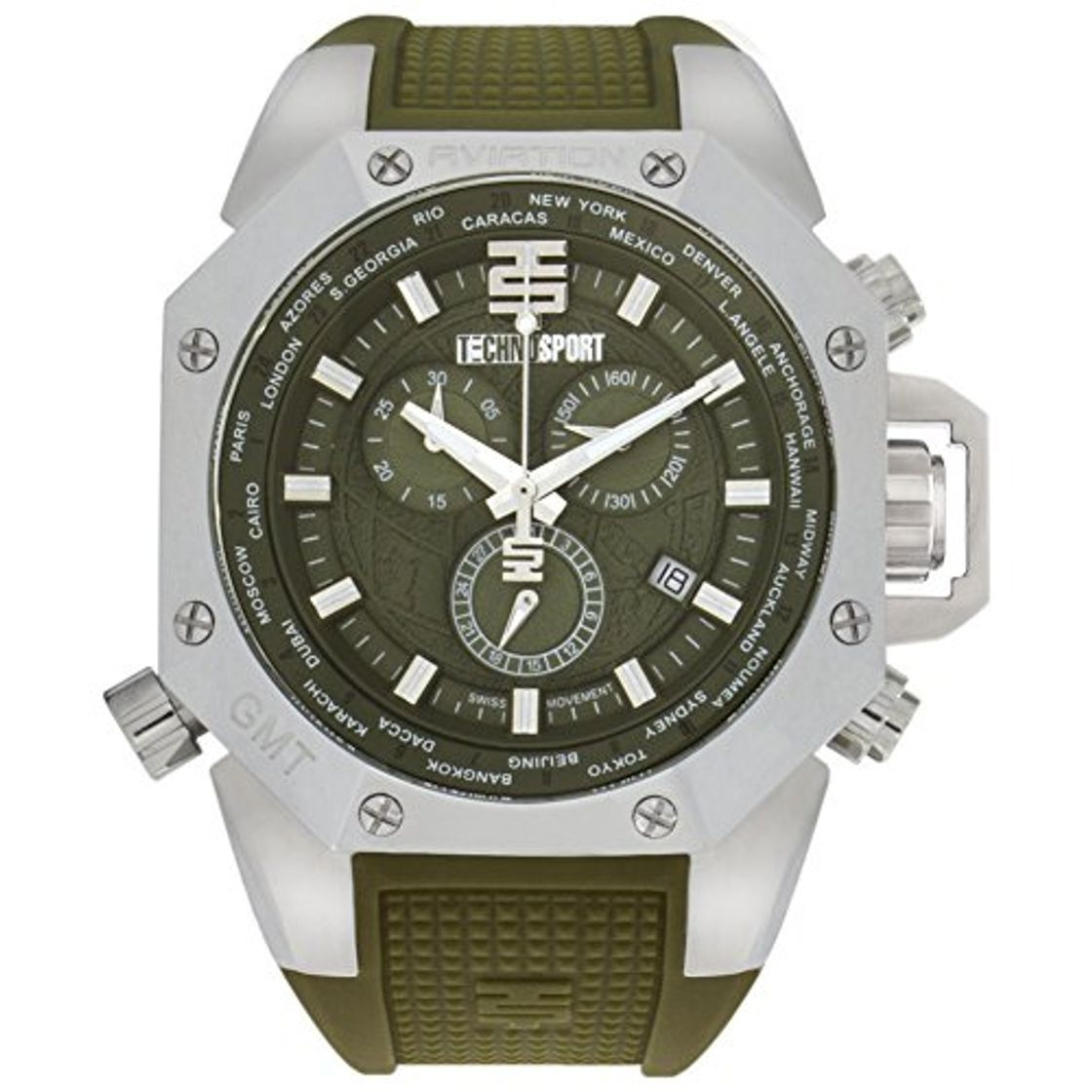 Products TECHNO Sport Hombre Chrono Reloj – Aviation Military