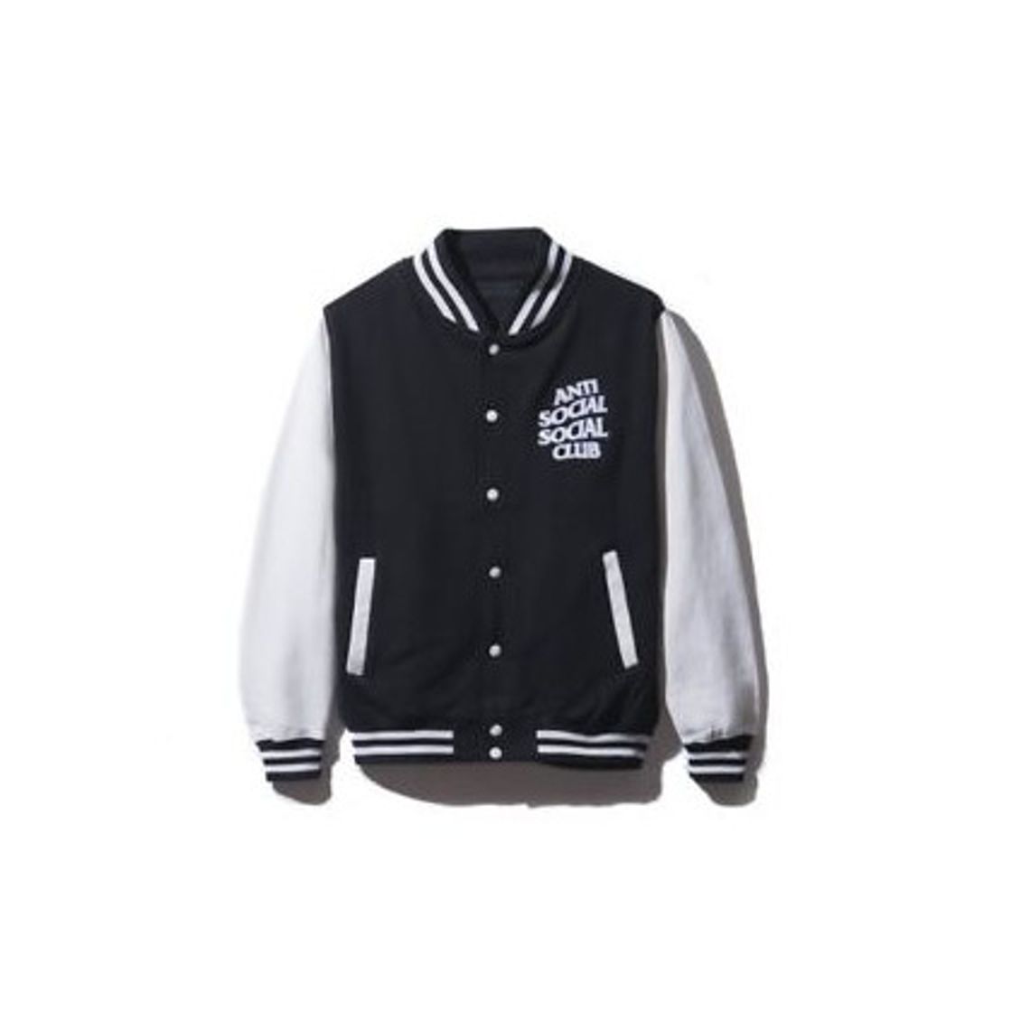 Products ANTISOCIAL SOCIAL CLUB DROPOUT WHITE LETTERMAN