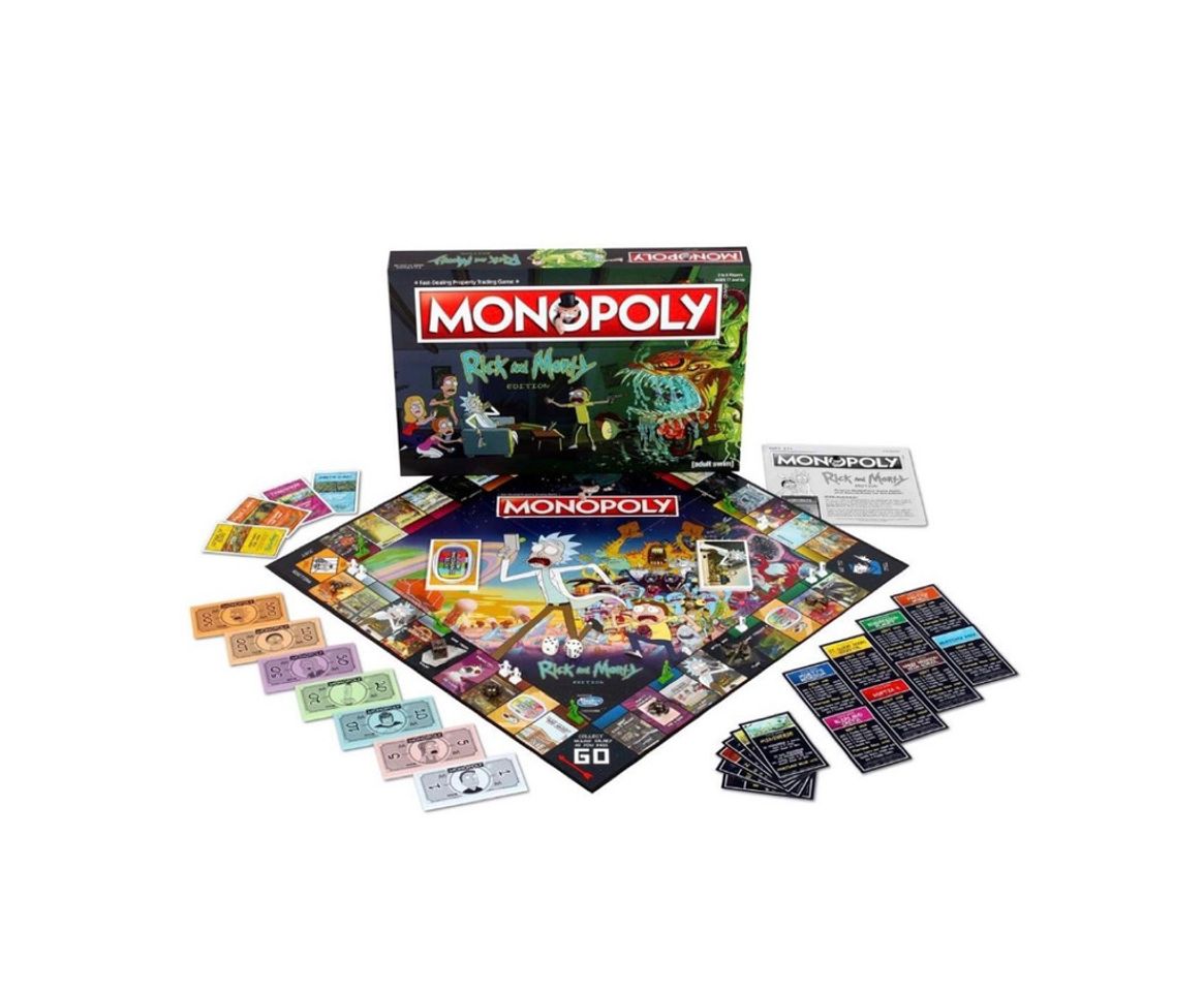 Producto  Monopoly rick y morty 