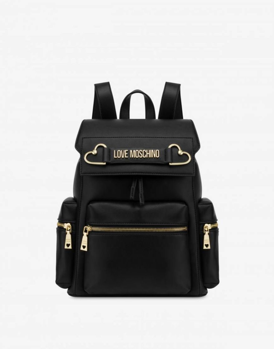 Producto MOSCHINO BACKPACK METAL HEARTS MODA MALAS ACESSÓRIOS 

