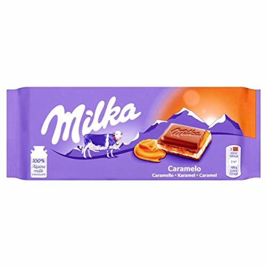 Producto Milka - Tableta De Chocolate Leche Con Caramelo