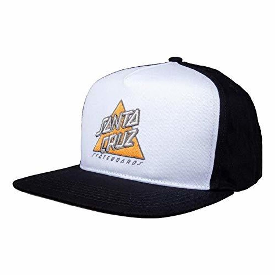 Productos Santa Cruz Not A Dot Snapback Gorra – Blanco/Negro