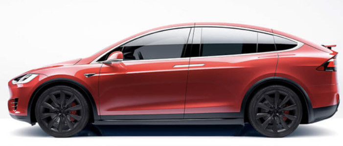 Social TESLA Model X