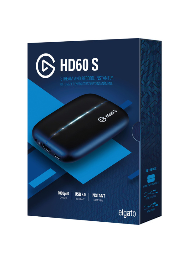 Products Elgato Game Capture HD60s Capturadora de Vídeo 1080p60 USB 3.0