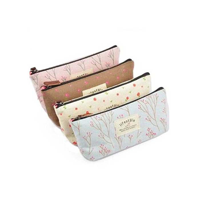 Product HmgSea Pastorable Canvas Pen Bag Pencil Case