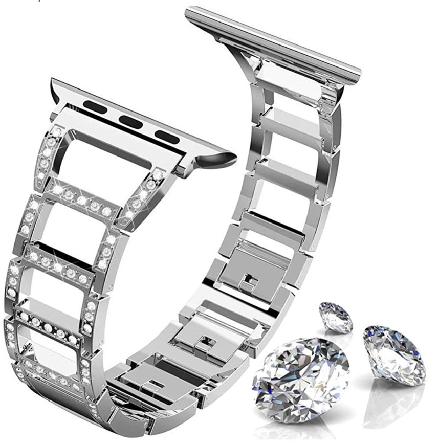 Social Bracelete app watch com brilhantes
