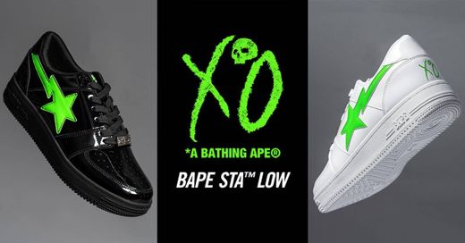 BAPE x XO BAPE STA - The Weeknd Release Info | Nice Kicks