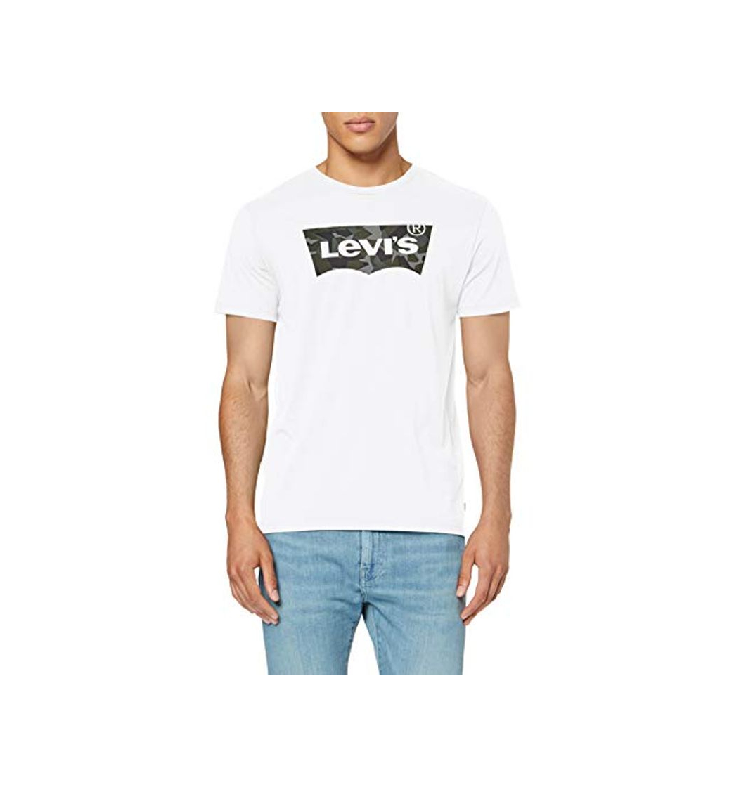 Fashion Levi's Housemark Graphic tee Camiseta, White