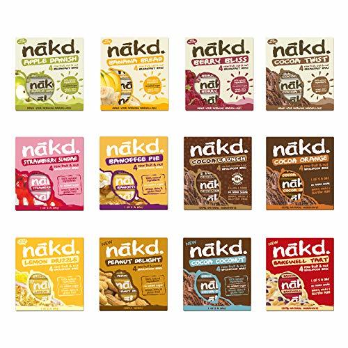 Producto Nakd Fruit & Nut Bars Mixed Case