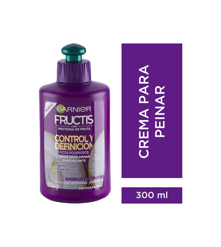 Producto Fructis crema para peinar Rizos Poderosos