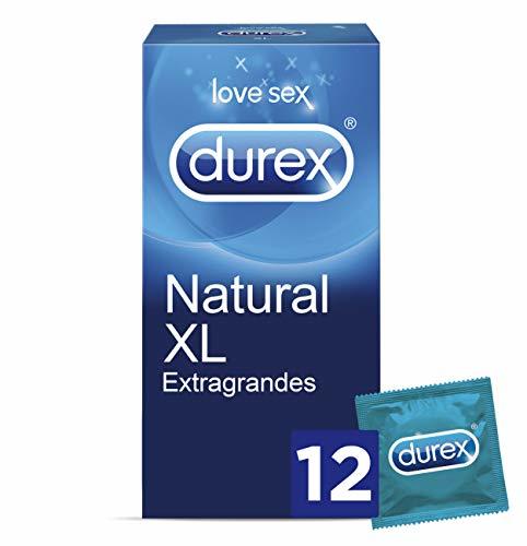 Durex Preservativos Originales Naturales Natural Plus Talla XL