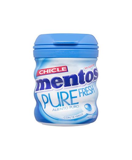 Mentos Chicle Sin Azúcar Pure Fresh Bote con Sabor a Menta