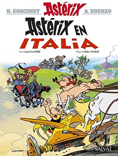 Libro Astérix en Italia