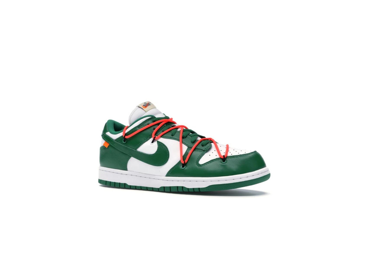 Social Nike Dunk Low Off-White Pine Green