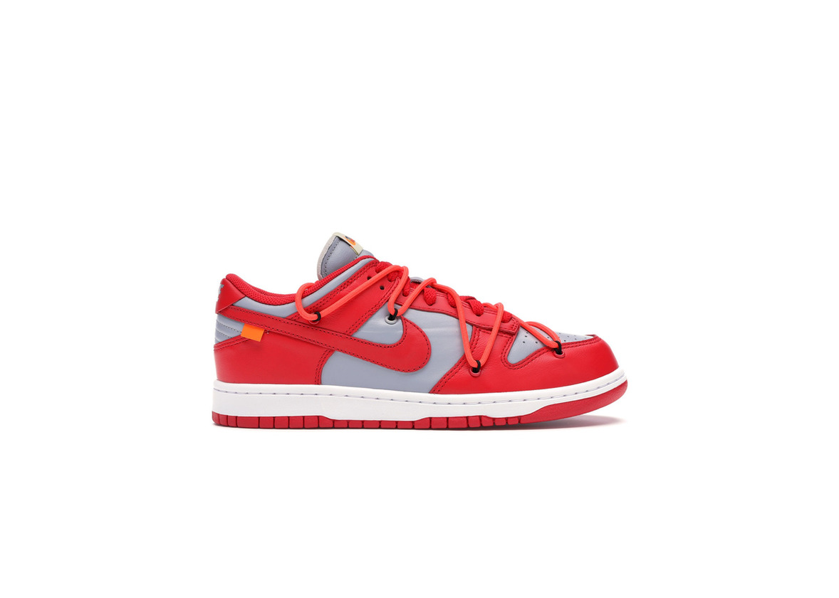 Social Nike Dunk Low Off-White University Red