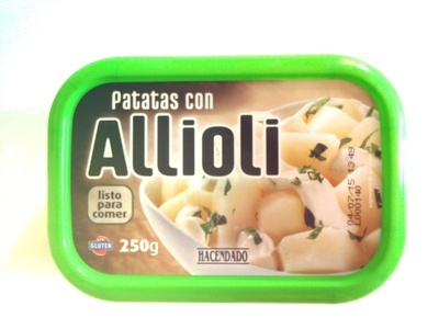 Products Patatas con allioli