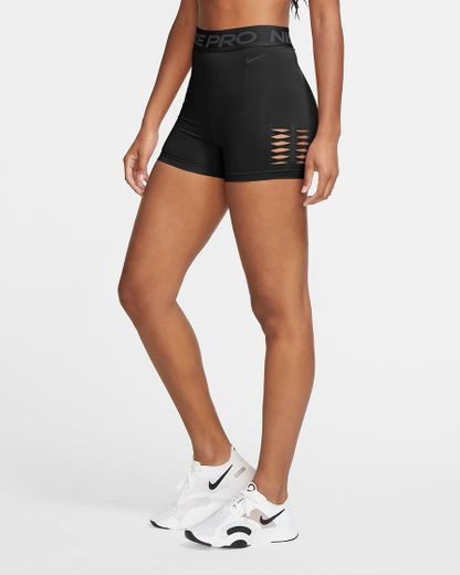 Nike Pro Pantalón corto de talle alto - Mujer