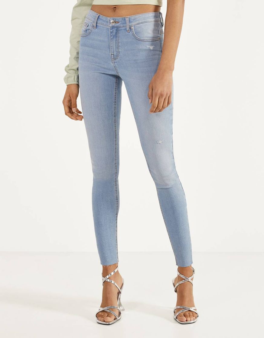 Moda Bershka Jeans push up Mid Waist