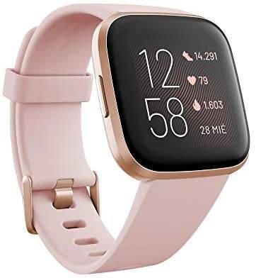 Fitbit Versa 2 - Smartwatch em saúde e fitness em pétala de 