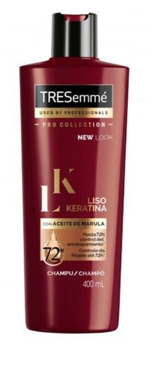 TRESEMME Champu liso keratina con aceite de marula 400 ml