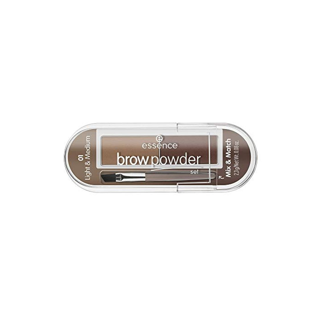ESSENCE BROW POWDER POLVOS PARA CEJAS 01 LIGHT & MEDIUM