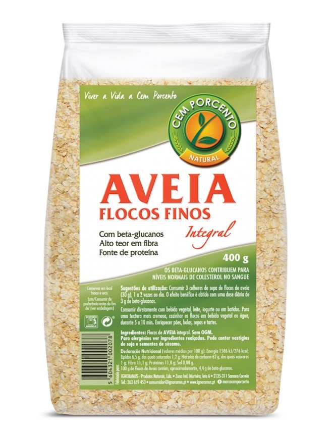 Moda Flocos Aveia 🌽