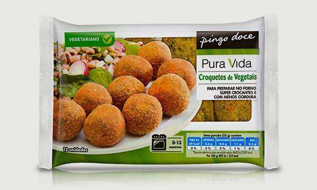 Moda Croquetes de vegetais congelados 