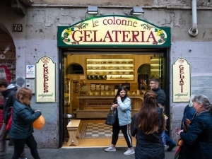 Restaurants Gelateria le Colonne Crèpes famose