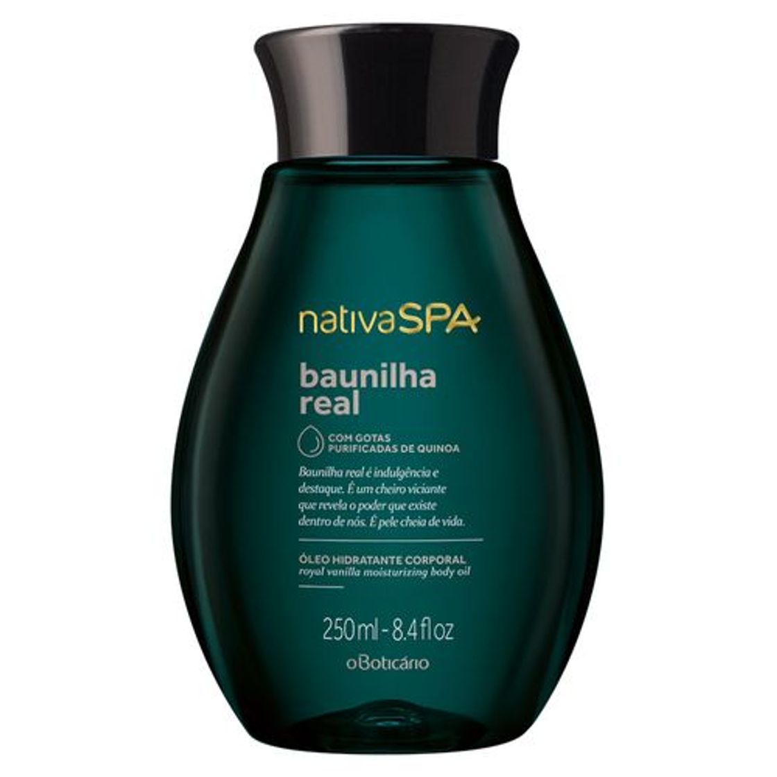 Products Nativa SPA Baunilha Real Óleo Hidratante Corporal 250ml - O