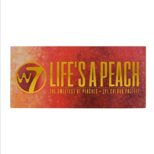 Paleta de sombras w7 - Life's a peach 