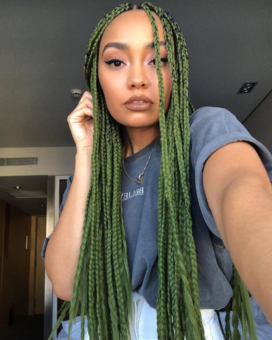 App Box braids verde