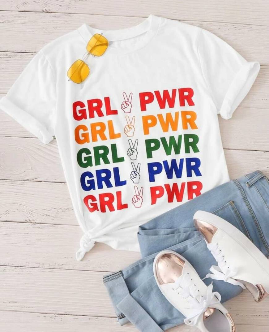 Product Blusa GRL PWR