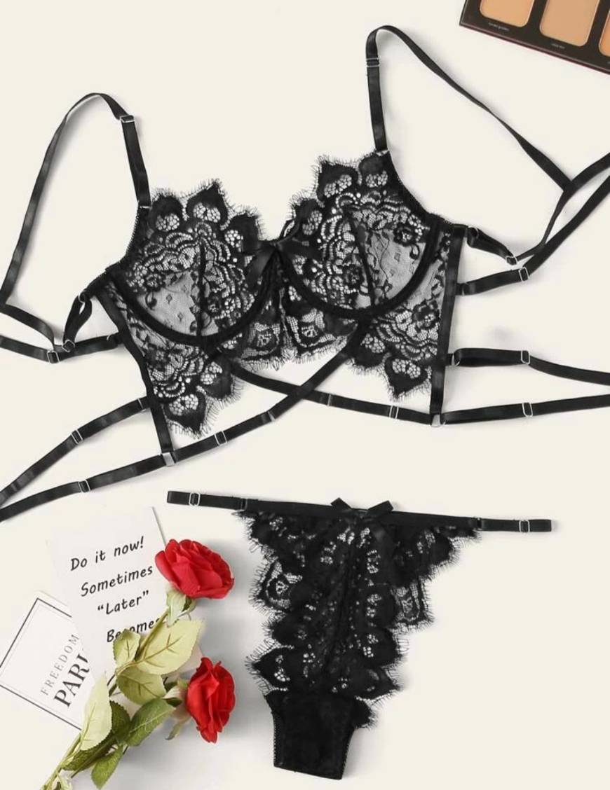 Producto Conjunto lingerie de renda