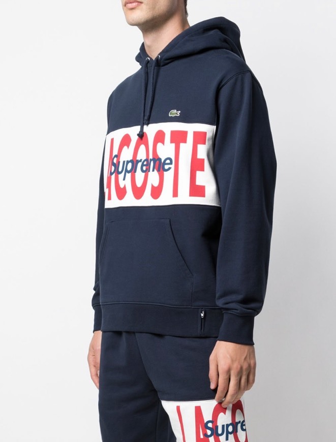 Moda Supreme x Lacoste Hoodie