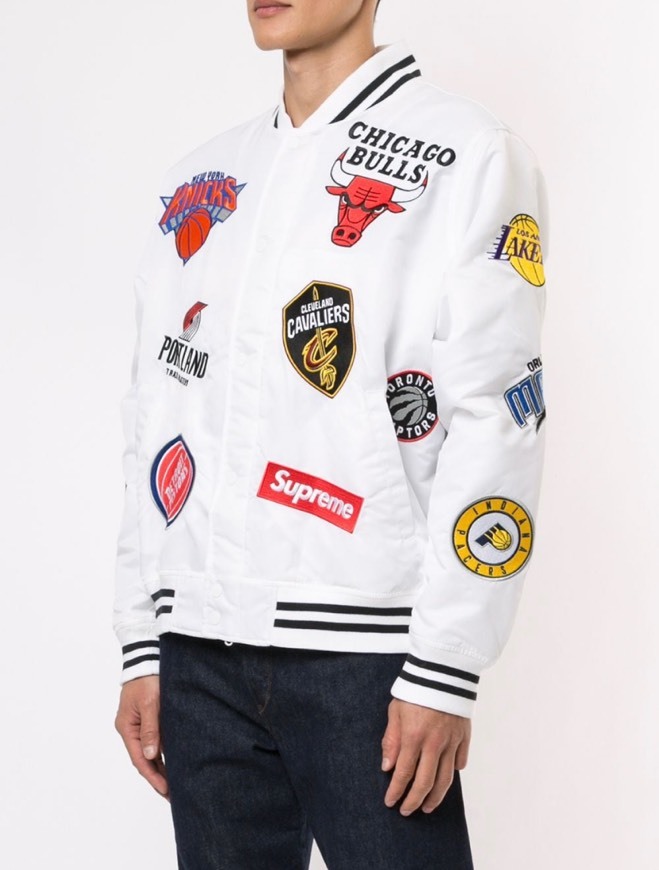 Moda Nike/NBA x Supreme Team Jacket