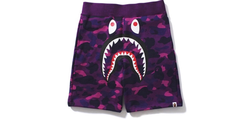 Moda Bape Color Camo Shark Sweat 