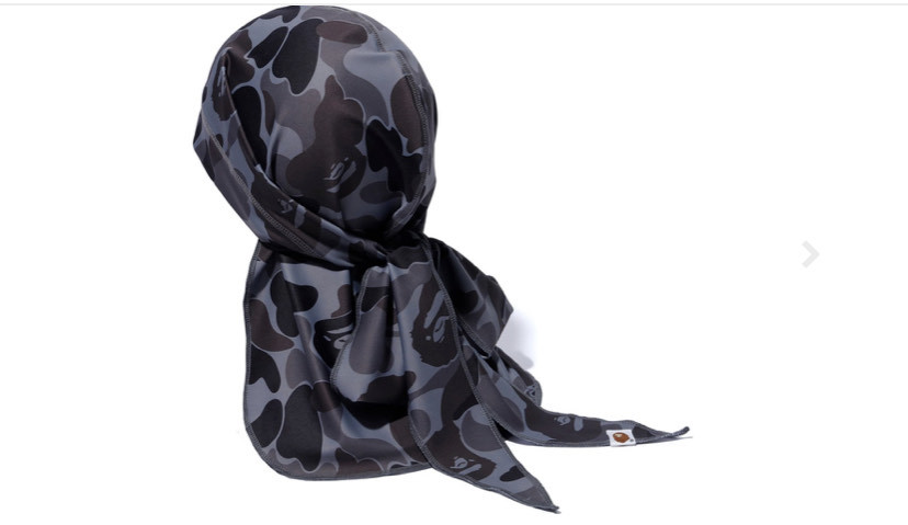 Fashion Bape ABC Du-Rag Black