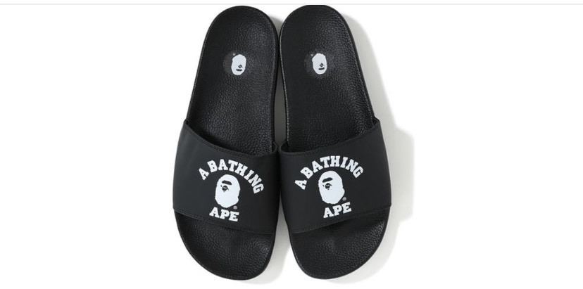 Moda Bape Slide SS19 College Logo