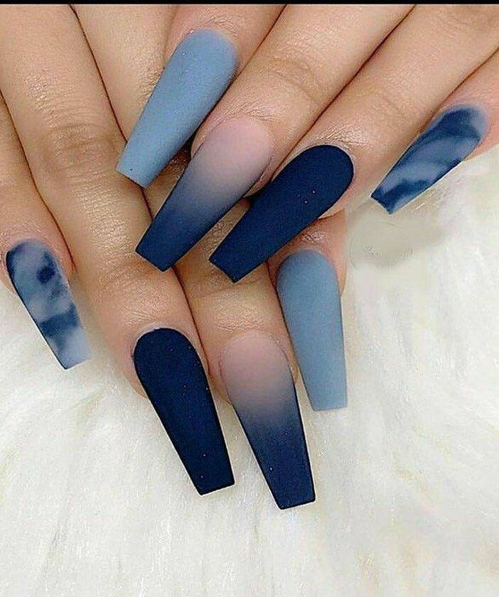 Nail BLUE 💙