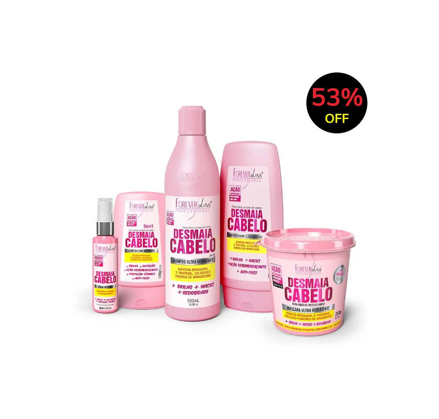 Kit desmaia cabelo Forever Liss