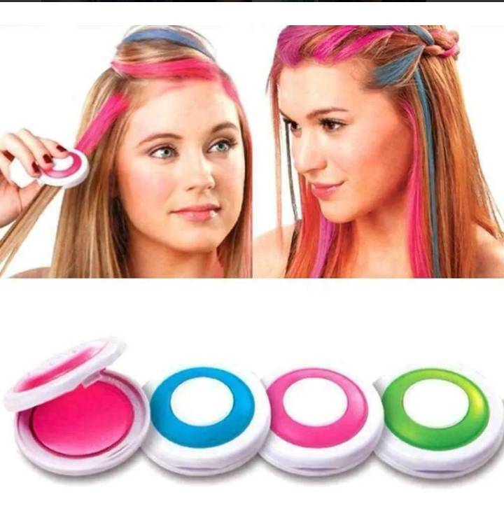 Kit tintas descartáveis coloridas