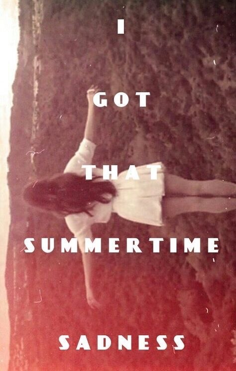 Music Summertime Sadness