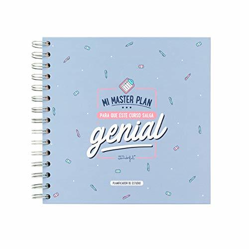 Product Mr. Wonderful Planificador de Estudio-Mi Master Plan para Que Este Curso salga