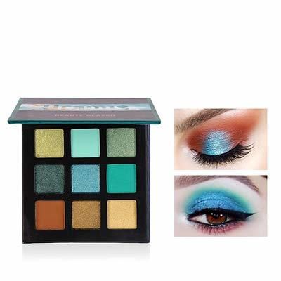 Beauty Glazed 9 colores Maquillaje impermeable Paleta Cosméticos Waterproof Matte and Shimmer