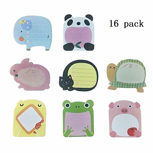 Producto Super Sticky Notes- Zoo Cute Animals -16 Almohadillas por paquete