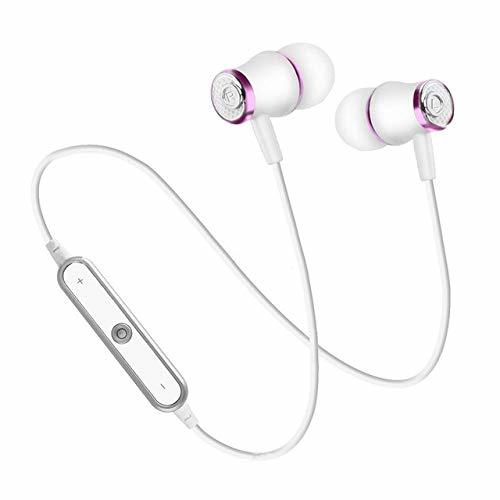 Electrónica JXPLL Auriculares Bluetooth Teamyo Auriculares Bluetooth Auriculares inalámbricos de Fitness con micrófono