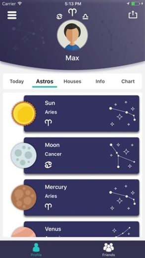 ‎Horos - Mapa Astral na App Store